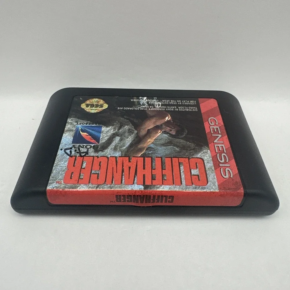 Cliffhanger SEGA Genesis Game Cartridge Sony